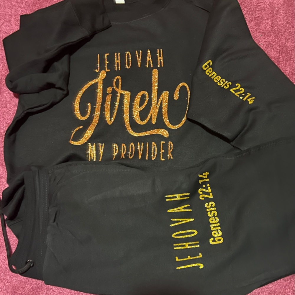 Jehovah sweatsuit